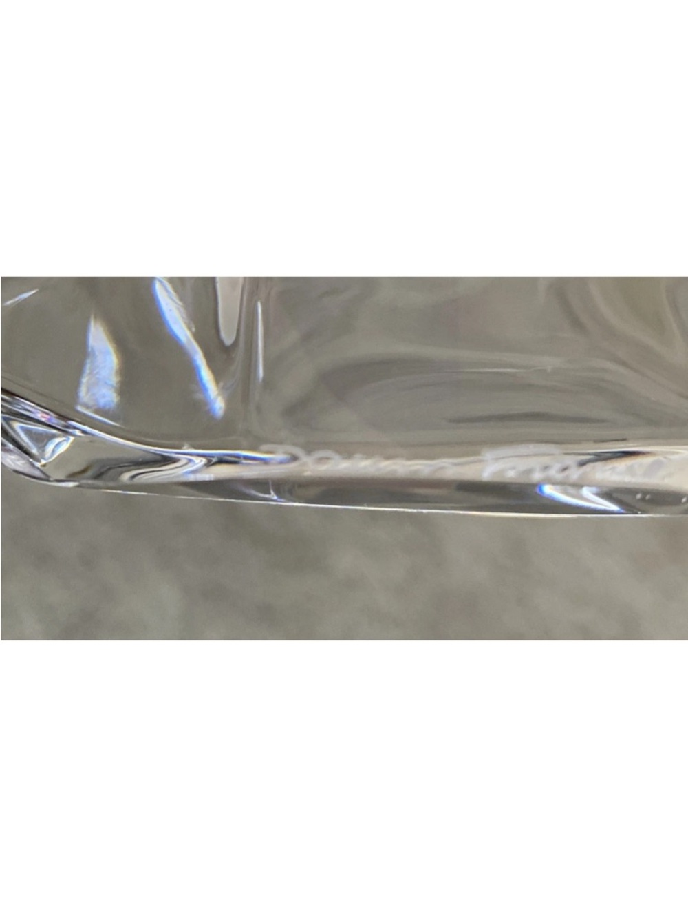 Clear Glass Decorative Sailboat Accent - Elegant Home Accent - Picture 5 of 16